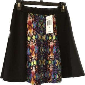 NWT Olsenboye JCPenney Multicolor Skirt Size Small